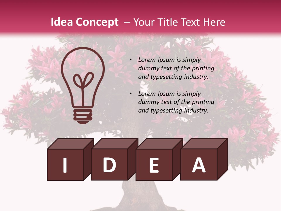 Portrait Elderly Calm PowerPoint Template