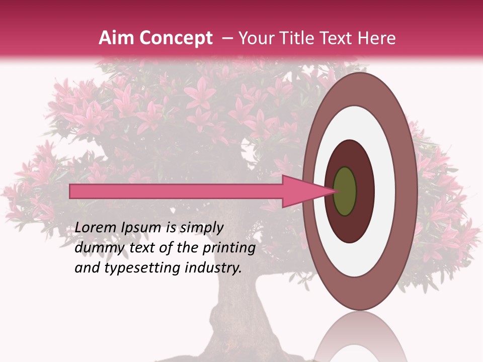 Portrait Elderly Calm PowerPoint Template