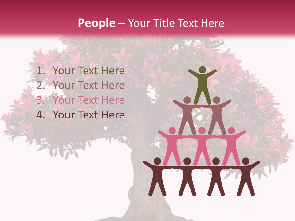 Portrait Elderly Calm PowerPoint Template