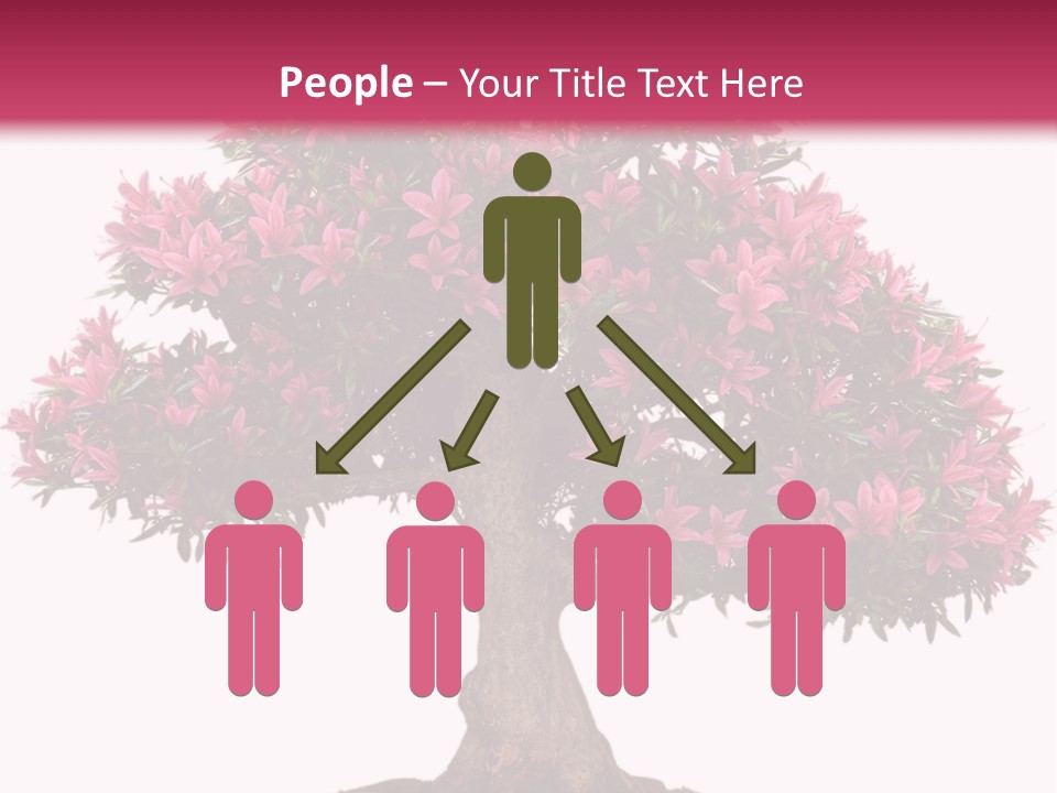 Portrait Elderly Calm PowerPoint Template