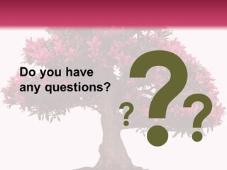 Portrait Elderly Calm PowerPoint Template