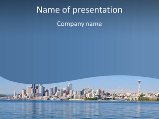 Older Ocean Mother PowerPoint Template