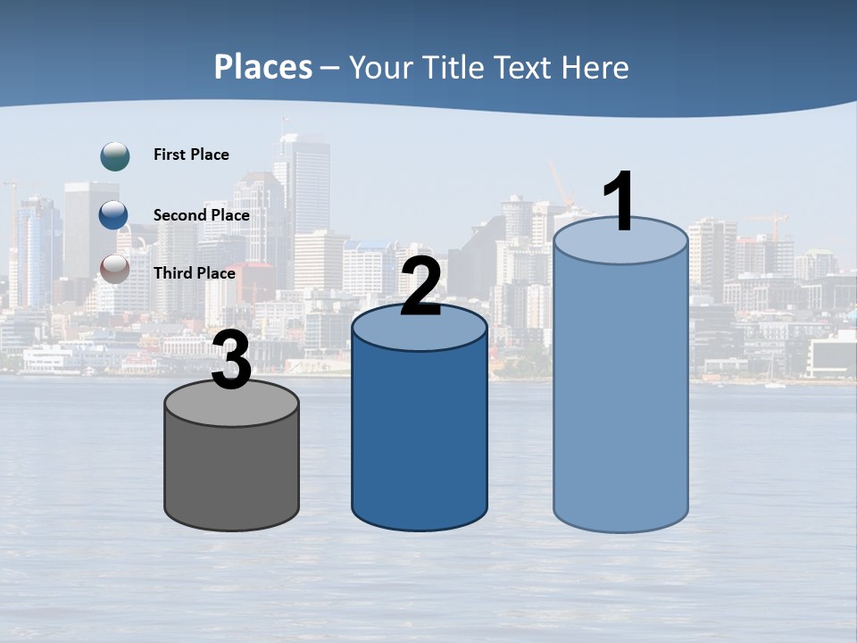 Older Ocean Mother PowerPoint Template