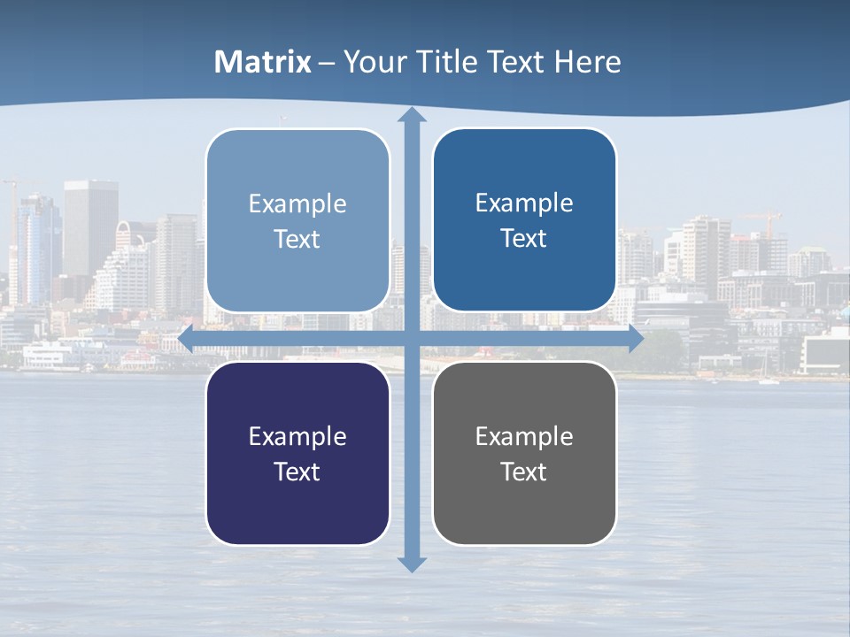 Older Ocean Mother PowerPoint Template