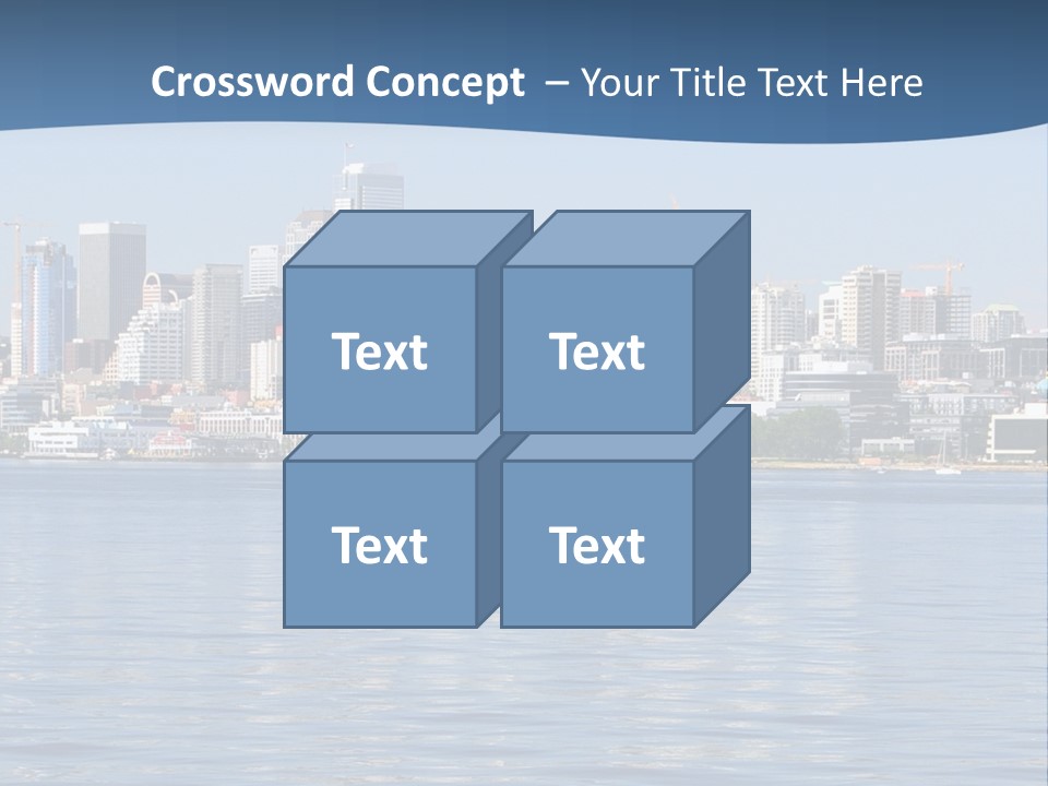 Older Ocean Mother PowerPoint Template