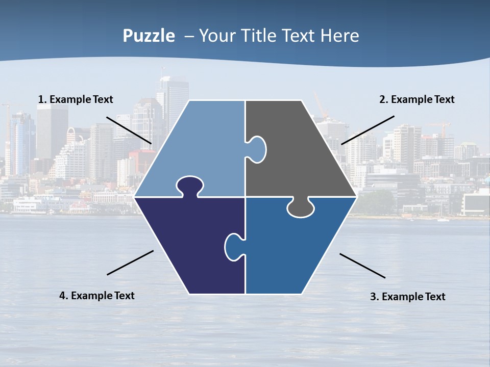 Older Ocean Mother PowerPoint Template
