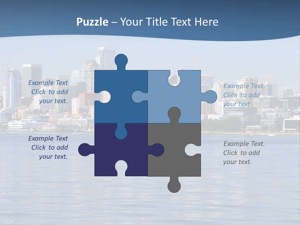 Older Ocean Mother PowerPoint Template