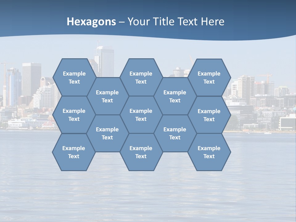 Older Ocean Mother PowerPoint Template