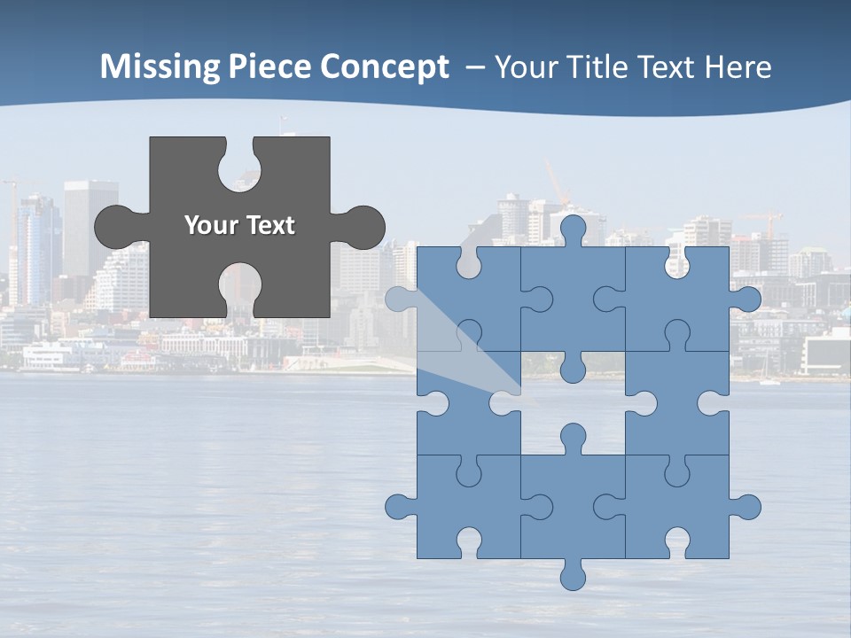 Older Ocean Mother PowerPoint Template