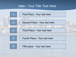 Older Ocean Mother PowerPoint Template