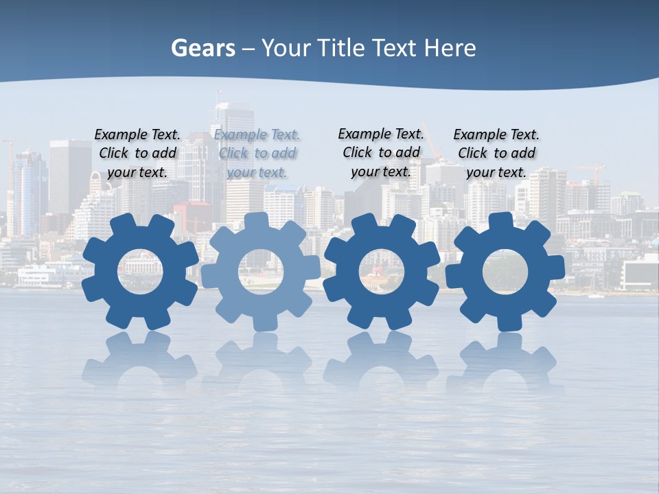 Older Ocean Mother PowerPoint Template