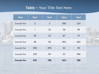 Older Ocean Mother PowerPoint Template