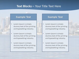 Older Ocean Mother PowerPoint Template