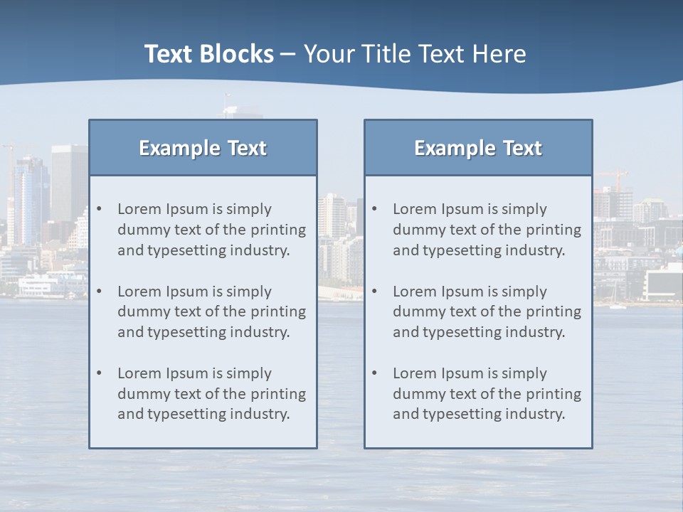 Older Ocean Mother PowerPoint Template