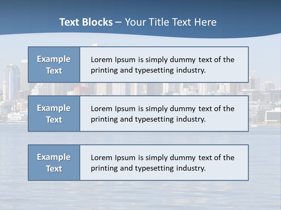 Older Ocean Mother PowerPoint Template