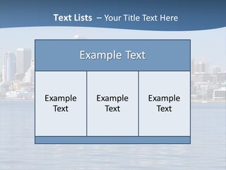 Older Ocean Mother PowerPoint Template