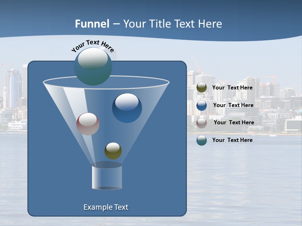 Older Ocean Mother PowerPoint Template