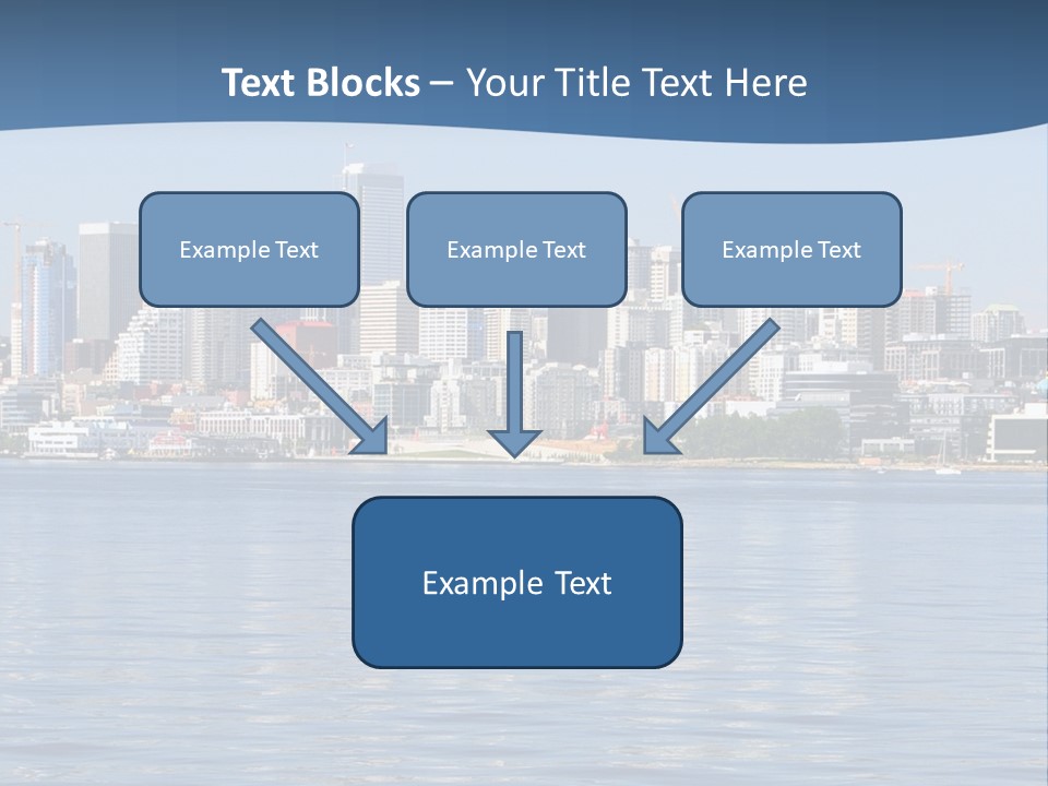 Older Ocean Mother PowerPoint Template