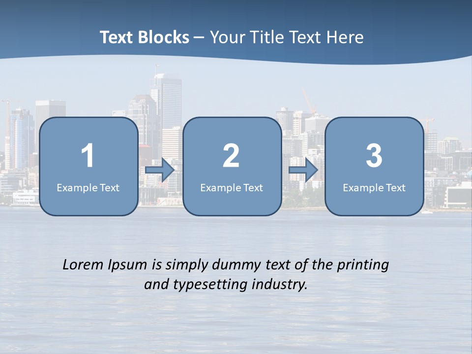 Older Ocean Mother PowerPoint Template