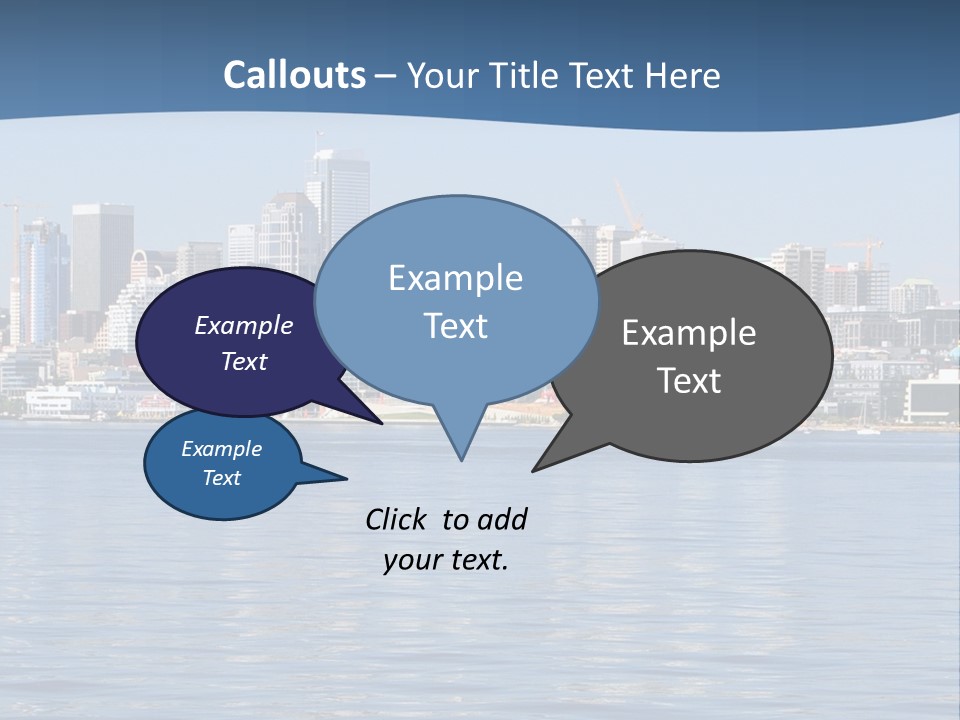 Older Ocean Mother PowerPoint Template