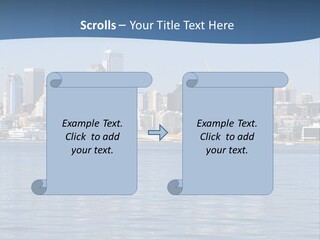 Older Ocean Mother PowerPoint Template