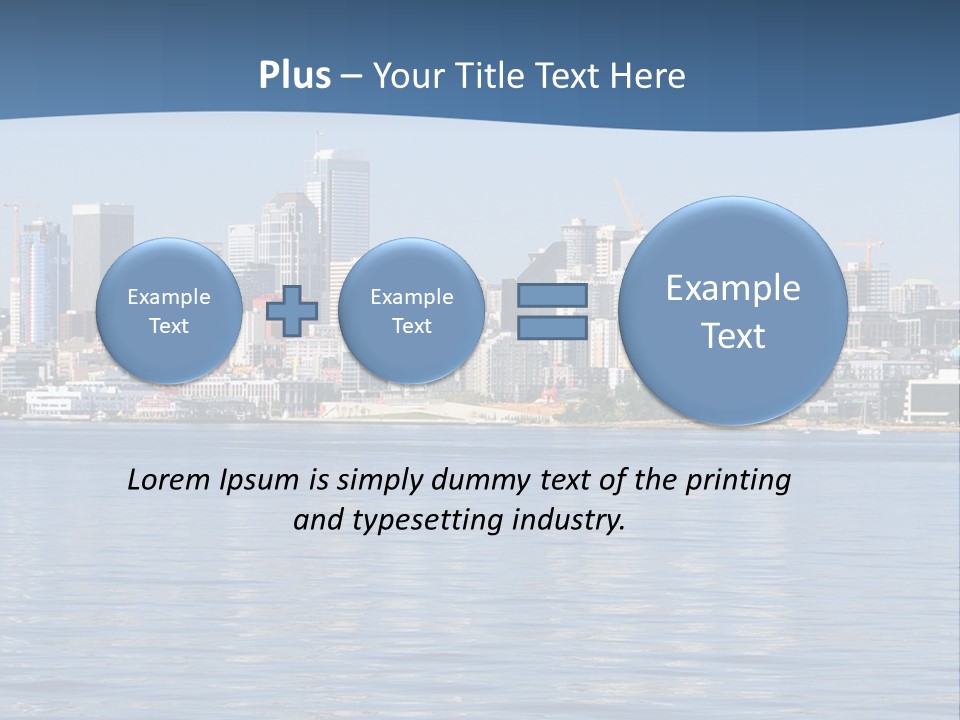 Older Ocean Mother PowerPoint Template