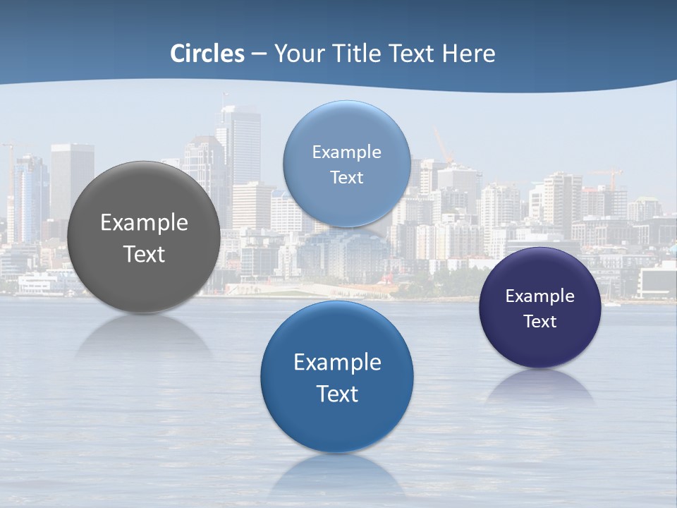 Older Ocean Mother PowerPoint Template