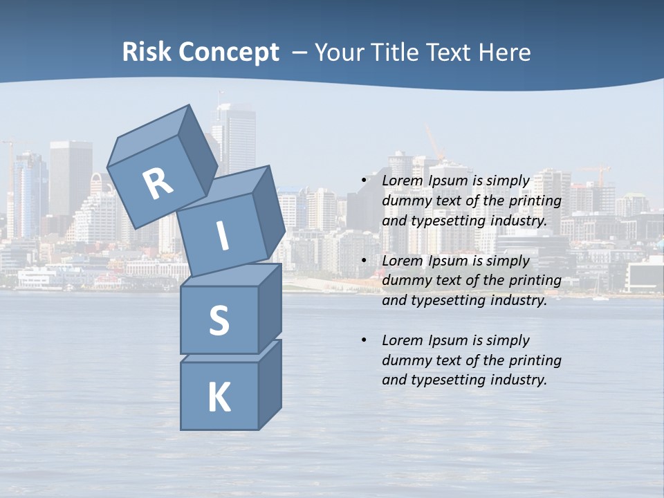 Older Ocean Mother PowerPoint Template