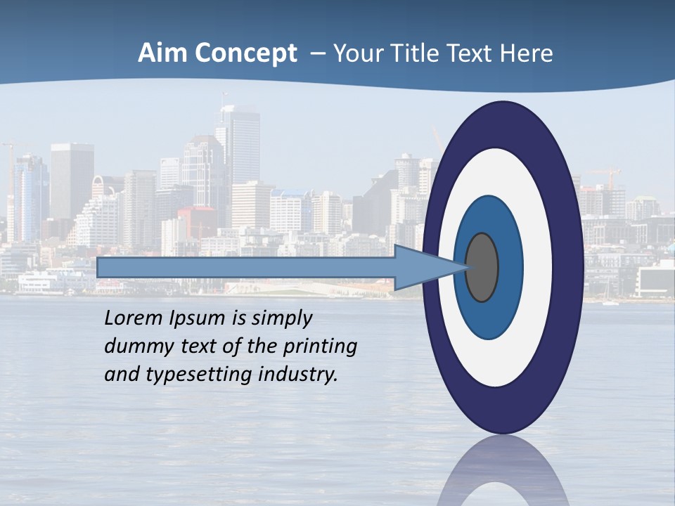 Older Ocean Mother PowerPoint Template