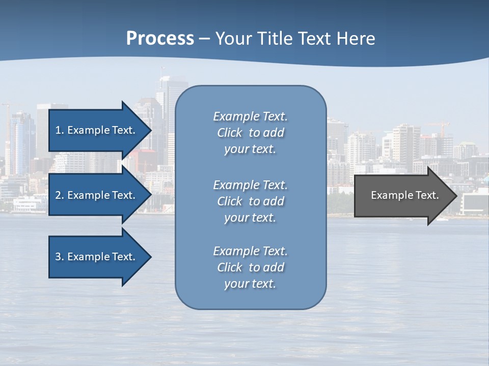 Older Ocean Mother PowerPoint Template