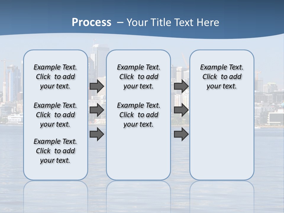 Older Ocean Mother PowerPoint Template