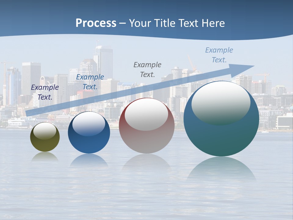 Older Ocean Mother PowerPoint Template