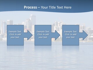 Older Ocean Mother PowerPoint Template