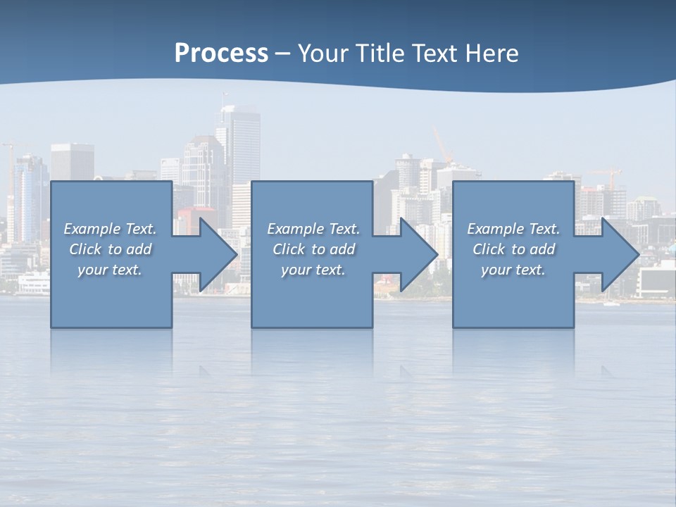 Older Ocean Mother PowerPoint Template