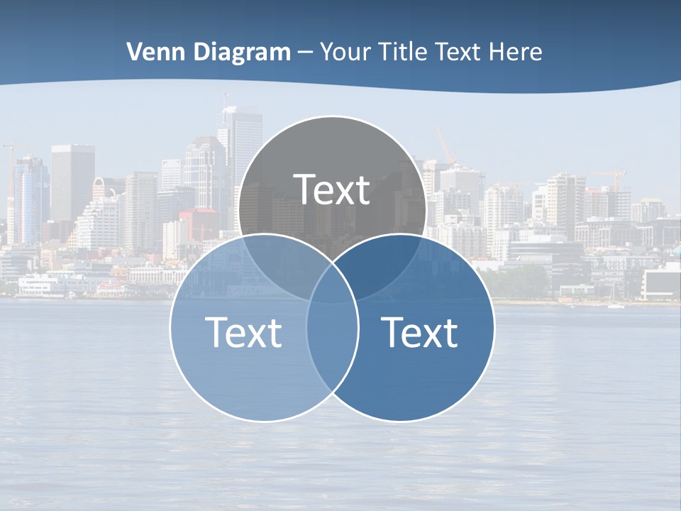 Older Ocean Mother PowerPoint Template