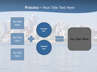 Older Ocean Mother PowerPoint Template