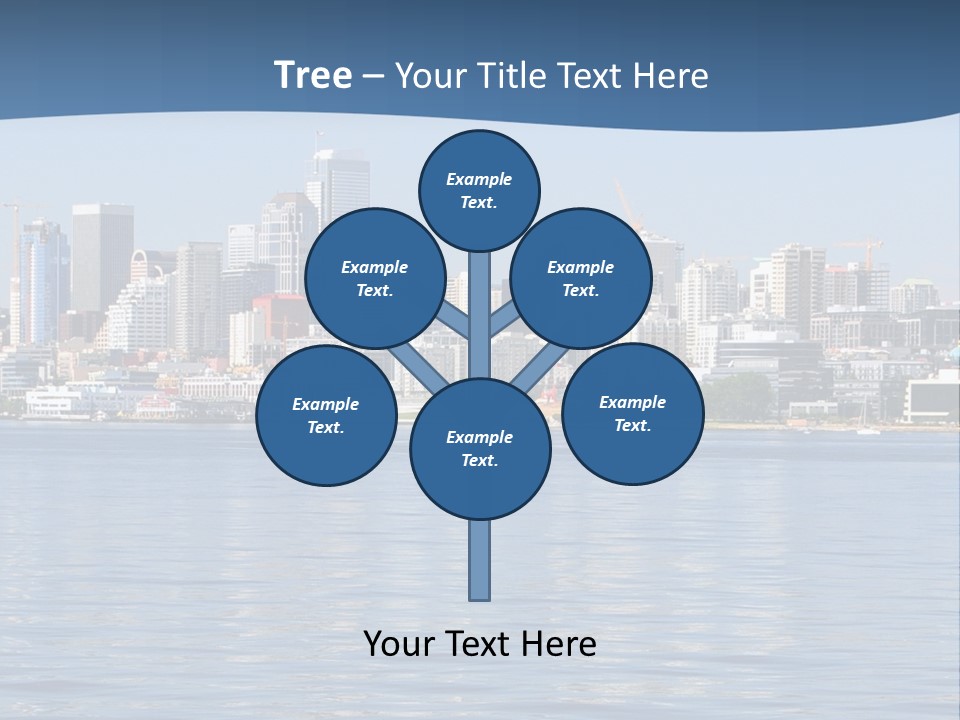 Older Ocean Mother PowerPoint Template