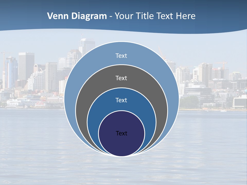Older Ocean Mother PowerPoint Template