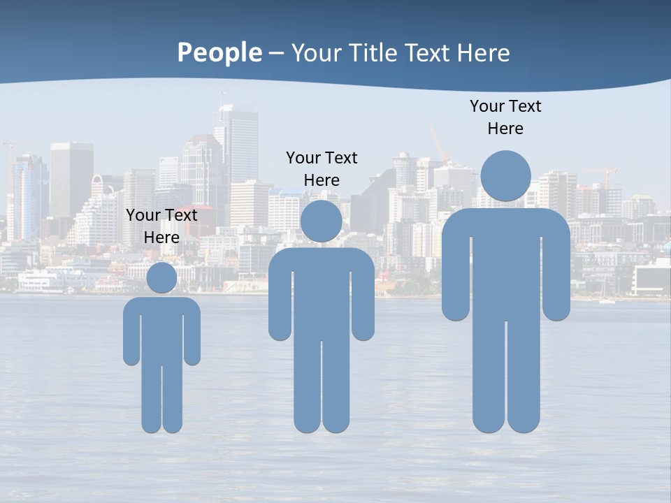 Older Ocean Mother PowerPoint Template