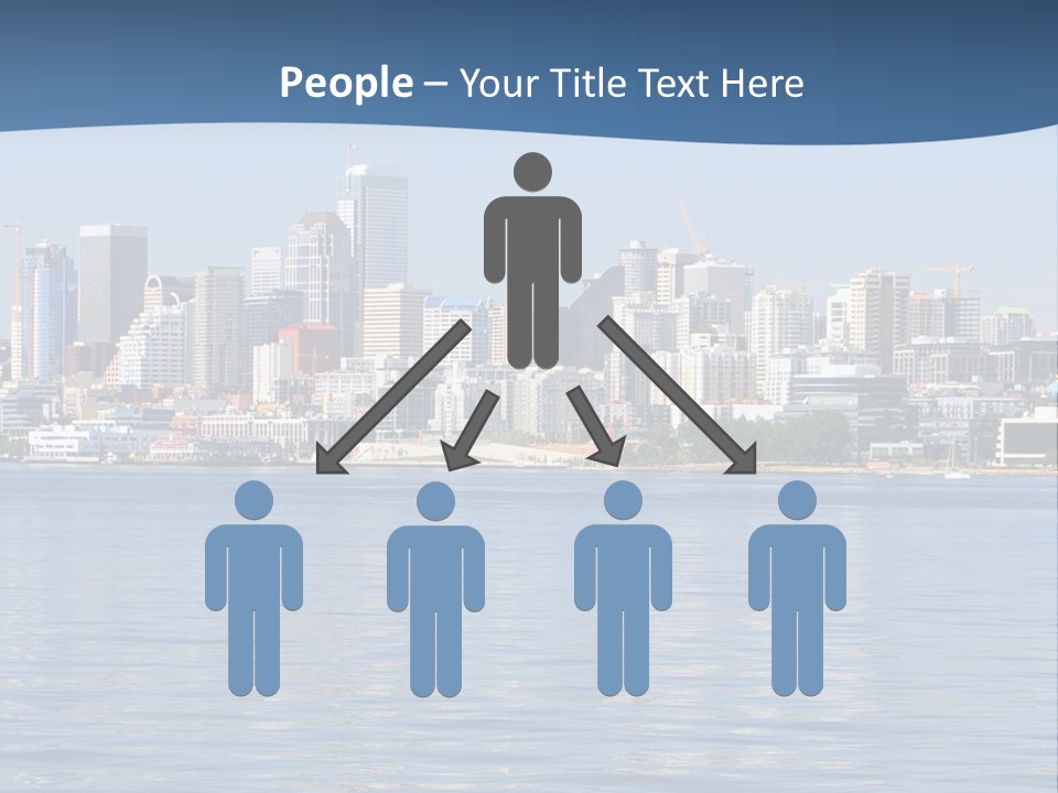 Older Ocean Mother PowerPoint Template