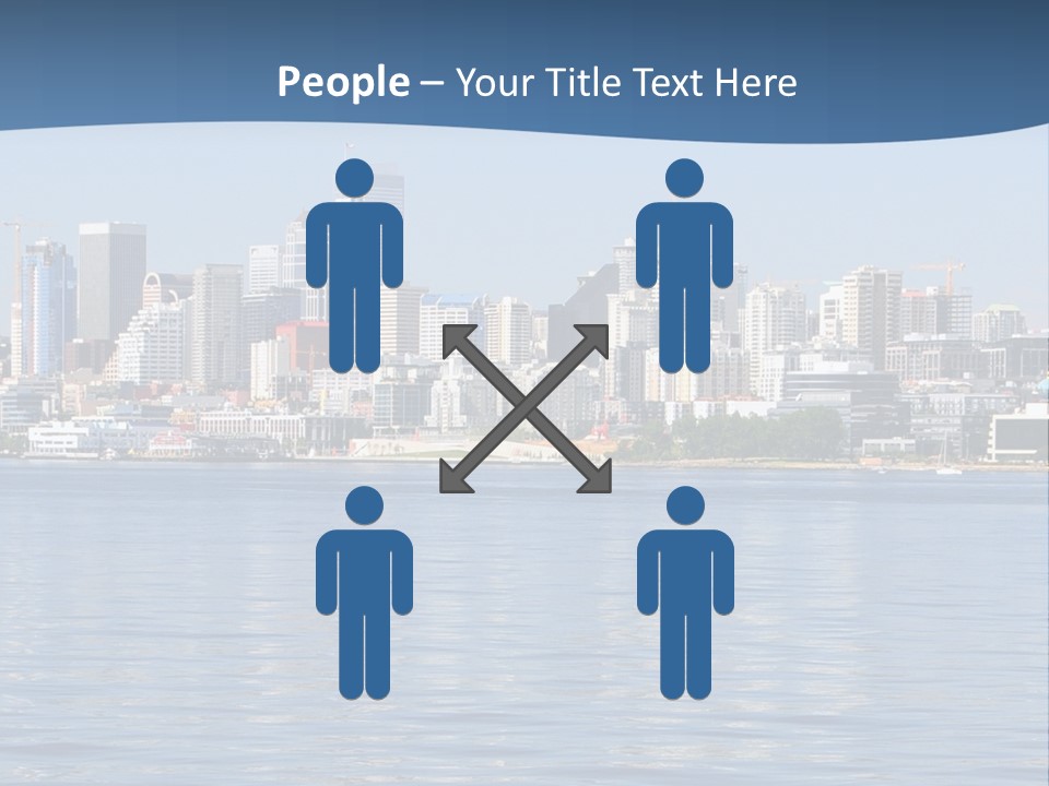 Older Ocean Mother PowerPoint Template
