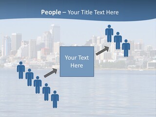 Older Ocean Mother PowerPoint Template