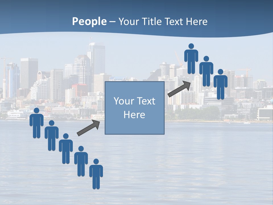 Older Ocean Mother PowerPoint Template