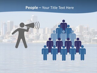 Older Ocean Mother PowerPoint Template