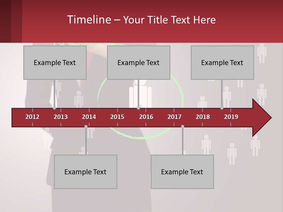 Single Woman Older PowerPoint Template