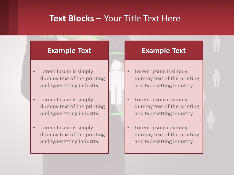 Single Woman Older PowerPoint Template