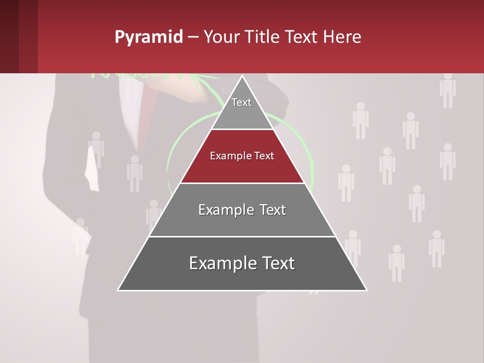 Single Woman Older PowerPoint Template