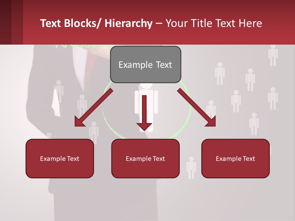 Single Woman Older PowerPoint Template