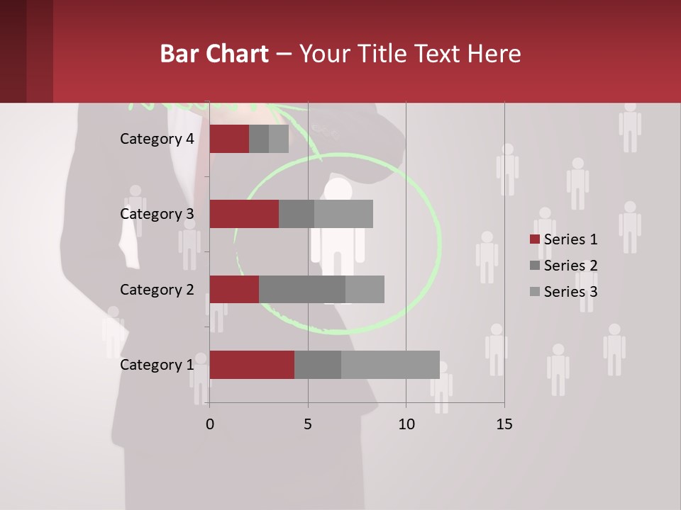Single Woman Older PowerPoint Template