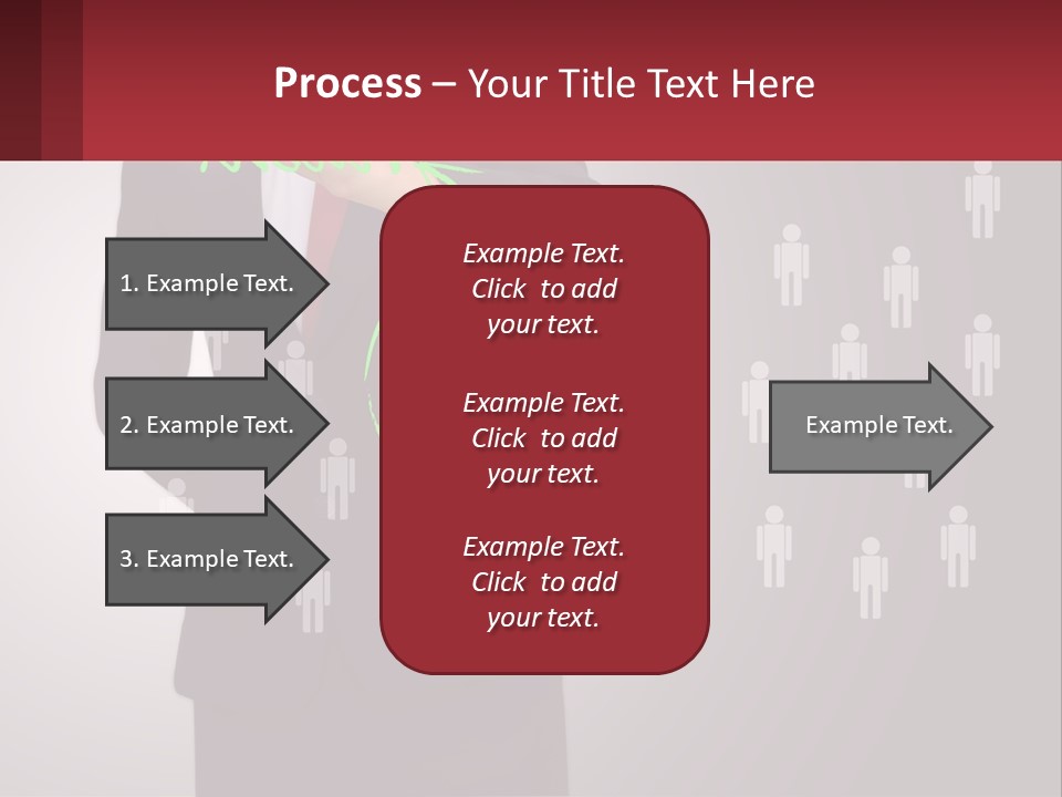 Single Woman Older PowerPoint Template